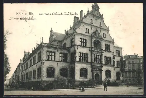 AK Köln-Neustadt, Haus der Concordia-Versicherung