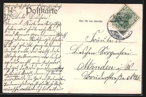AK Köln a. Rh., Zeughausstrasse u. Kgl. Regierung
