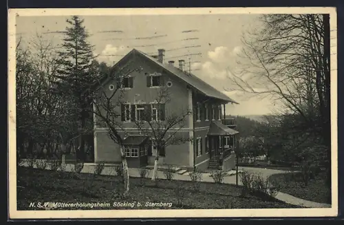 AK Söcking b. Starnberg, N. S. V. Müttererholungsheim