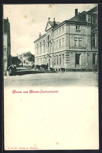 AK Dresden, Gasthof Gross-Zschachwitz