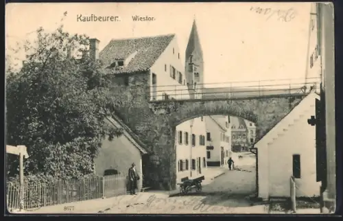 AK Kaufbeuren, Strasse am Wiestor