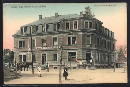 AK Dresden-Zschachwitz, Restaurant Reichsapfel