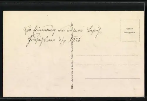 AK Friesach, Teilansicht mit Burg