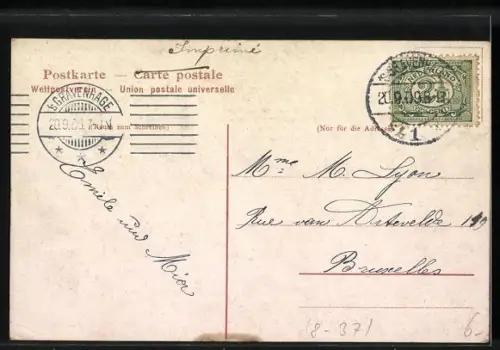 Künstler-AK Phil Raven: Niederländische Männer lachen über hysterische Waschfrau