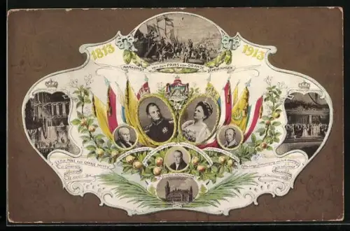 AK Ter herinnering aan Neêrlands Onafhankelykheid 1813 - 1913