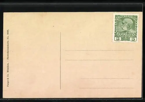 AK Obervellach, Schloss Unterfalkenstein an der Tauernbahn