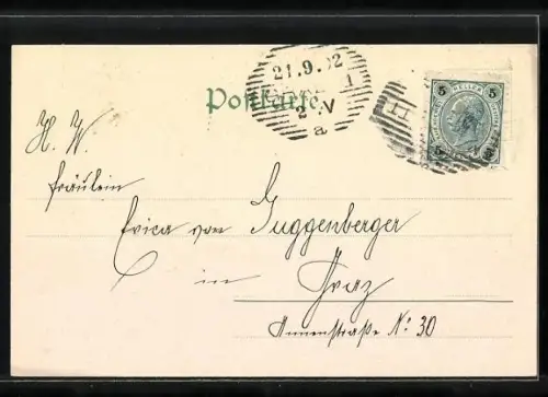 AK Millstatt am See, Ortsansicht aus der Vogelschau