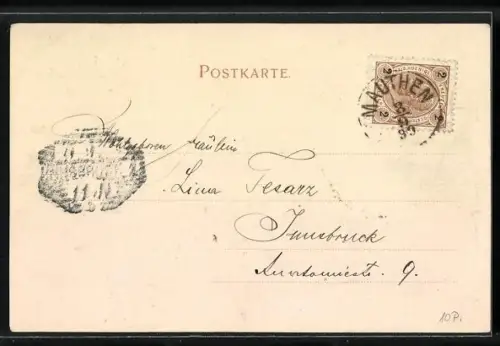 AK Mauthen, Gesamtansicht mit Kotschach