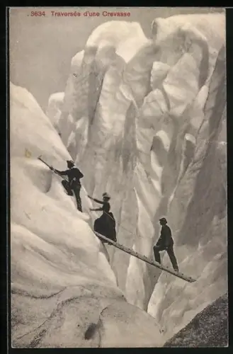 AK Traversée d`une Crevasse