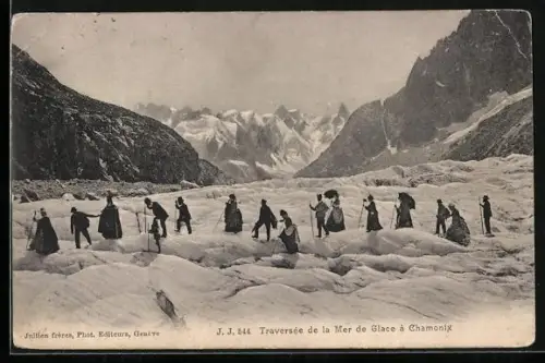 AK Chamonix, Traversée de la mer de glace