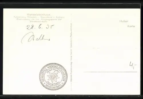 AK Wendelsteinhaus, Berghütte und Hohe Tauern: Grossglockner, Sudelfeld und Grossvenediger