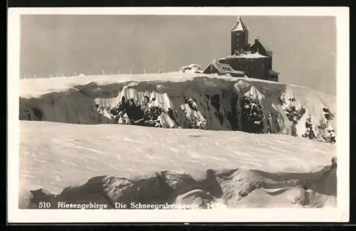 AK Schneegrubenbaude, Berghütte im Riesengebirge