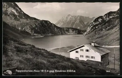 AK Tappenkarsee-Haus, Berghütte gegen Ennskrax