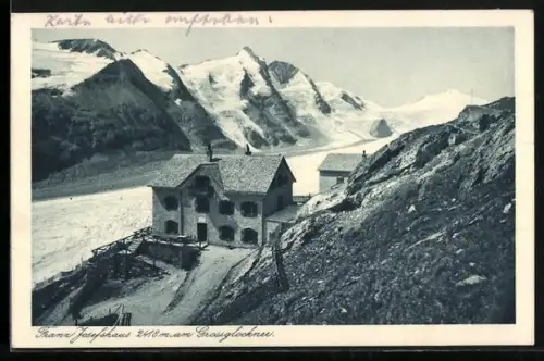 AK Franz Josefshaus, Berghütte am Grossglockner