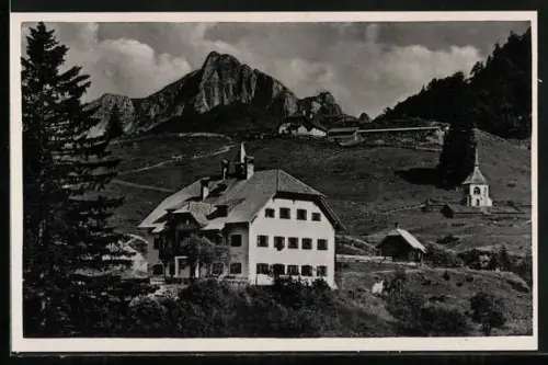 AK Plöckenhaus mit Bergblick