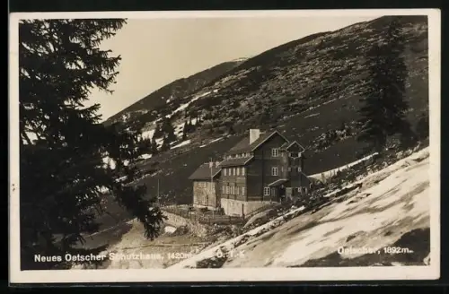 AK Neues Oetscher-Schutzhaus am Oetscher
