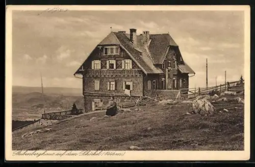 AK Stubenberghaus auf dem Schöckel
