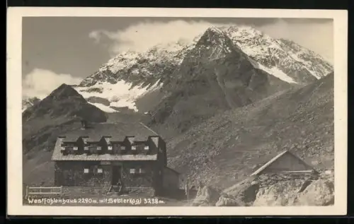 AK Westfahlenhaus mit Seblerkogl