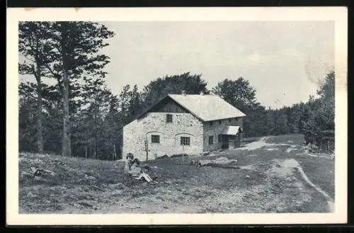 AK Franz Krebs-Schutzhaus am Schöpfl