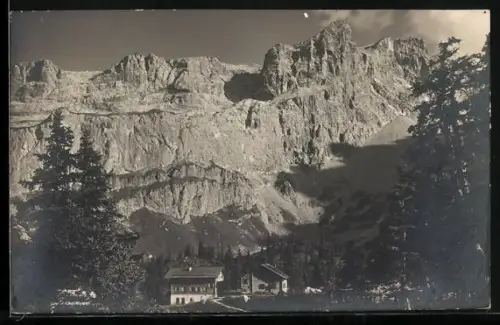 AK Lindauer Hütte, Berghütte im Gauertal