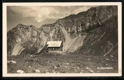 AK Oberzalim-Hütte, Berghütte der Sektion Mannheim D. & Oe. A. V.