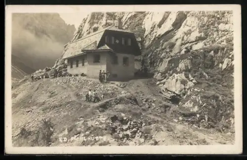 AK Eduard Pichlhütte, Berghütte am Wolajersee