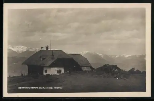 AK Ottokar Kernstockhaus, Berghütte des Zweig. Bruck a. M. am Rennfeld