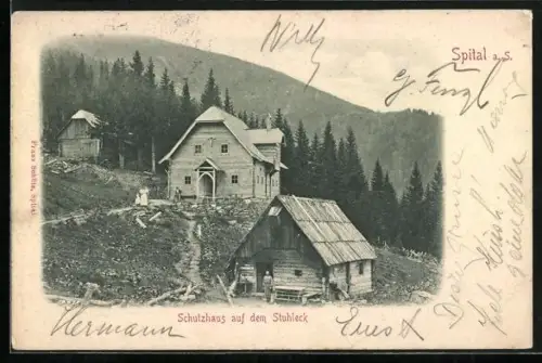 AK Spital a. S., Schutzhaus auf dem Stuhleck