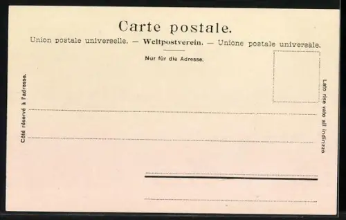 AK Wassen, Ortsansicht mit mittlerer Mayenreussbrücke