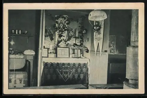 AK Mary`s Igloo, AK, Autel de la Mission de Mary`s Igloo