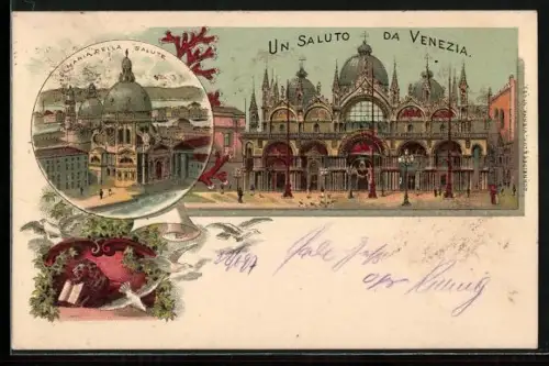 Lithographie Venezia, S. Maria della Salute