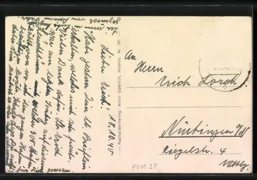 AK Swindemünde, Leuchtturm am Osternothafen