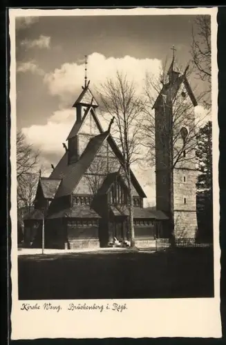 AK Brückenberg i. Rsgb., Kirche Wang