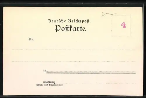 Lithographie Metz, Kaiser Wilhelm Denkmal, Gerbergraben, Cathedrale, Deutsches Thor