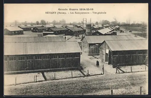 AK Revigny, Lager im 1. Weltkrieg