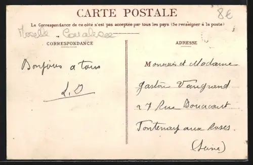 AK Verdun, La Meuse, Vue prise de l`usine électrique