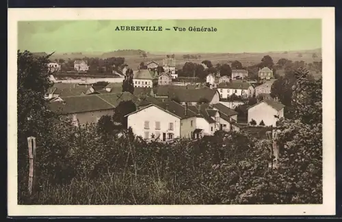 AK Aubreville, Vue Generale