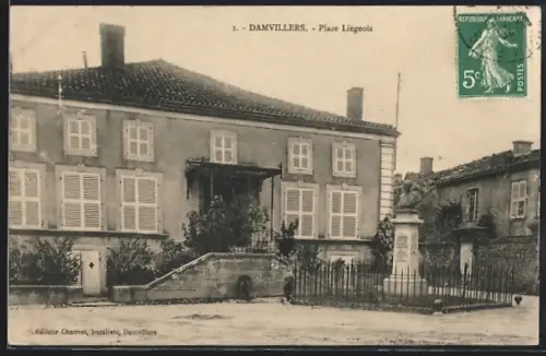 AK Damvillers, Place Liégeois