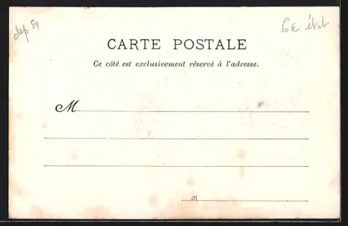 AK Ligny en Barrois, Rue de Neufchâteau