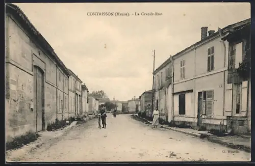 AK Contrisson /Meuse, La Grande-Rue