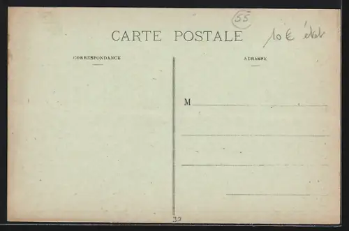 AK Abainville, La Rue du Chêne, Strassenpartie