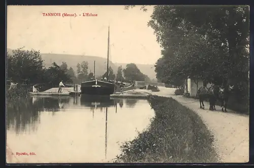 AK Tannois /Meuse, L`Ecluse