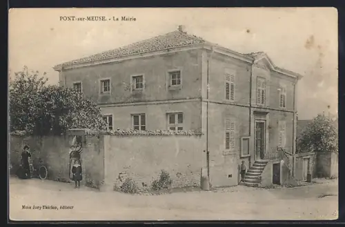 AK Pont-sur-Meuse, La Mairie