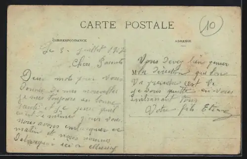 AK Mussey /Meuse, La Mairie