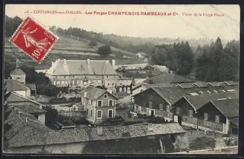 AK Cousances-aux-Forges, Les Forges Champenois-Rambeaux et Cie., Usine de la Forge Haute