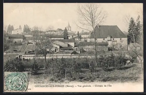 AK Cousances-Aux-Forges, Vue générale, Chateau de l`Ile
