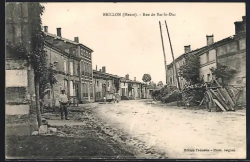AK Brillon, Rue de Bar-le-Duc