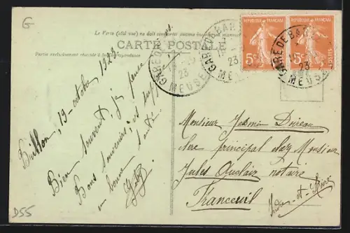 AK Brillon, Rue de Bar-le-Duc