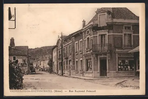 AK Vigneulles-les-Hattonchatel, Rue Raymond Poincaré
