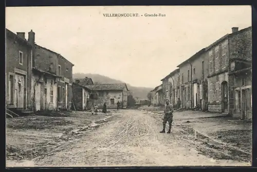 AK Villeroncourt, Grande-Rue